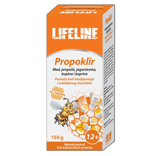 Propoklir sirup propolis, med, jagor, kup i kopr 150ml