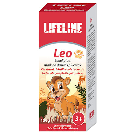 Leo sirup eukaliptus, majčina dušica i plućnjak 150ml